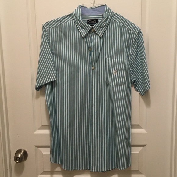 Blue Stripe Dress Shirt - Picture 1 of 6